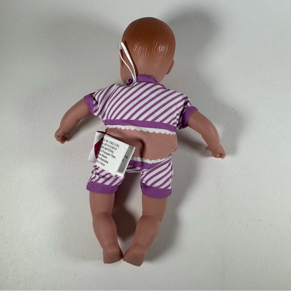 Charisma Brands Adora Baby Doll Splashtime Foam Beads 8" 2019 Purple Striped - Picture 4 of 11